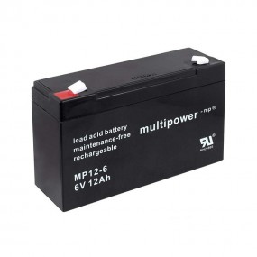 Bateria MP12-6 , 6V 12Ah